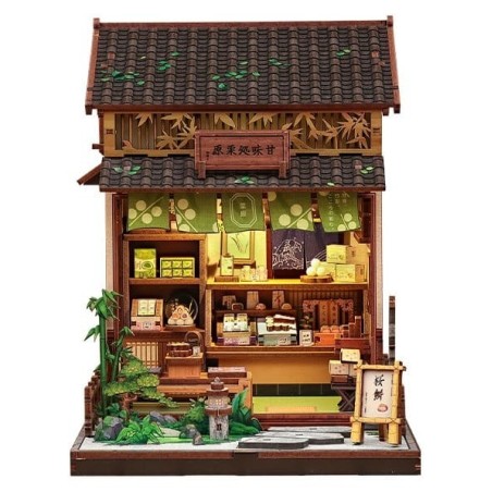 CuteBee - Maquette Miniature House Kanmi-dokoro Kurihara 19 x 15 cm