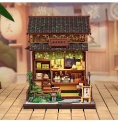 CuteBee - Maquette Miniature House Kanmi-dokoro Kurihara 19 x 15 cm