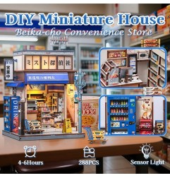 Other - Miniature House Model Kit Beika-cho Convenience Store 22 x 15 cm