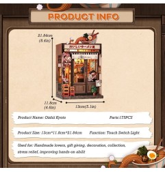 Other - Miniature House Model Kit Oishii Kyoto 22 x 13 cm