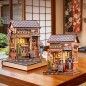 CuteBee - Maquette Miniature House Sakura O Kimono Shop 19 x 14 cm
