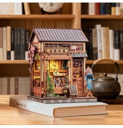 CuteBee - Maquette Miniature House Sakura O Kimono Shop 19 x 14 cm