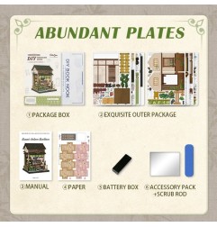 Other - Miniature House Model Kit Kanmi-dokoro Kurihara 19 x 15 cm