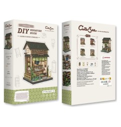 CuteBee - Maquette Miniature House Kanmi-dokoro Kurihara 19 x 15 cm