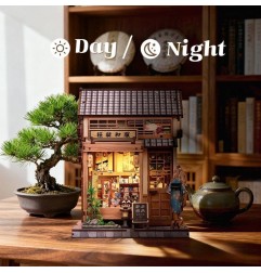 CuteBee - Maquette Miniature House Sakura O Kimono Shop 19 x 14 cm