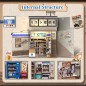 CuteBee - Maquette Miniature House Beika-cho Convenience Store 22 x 15 cm