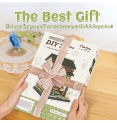 CuteBee - Maquette Miniature House Kanmi-dokoro Kurihara 19 x 15 cm