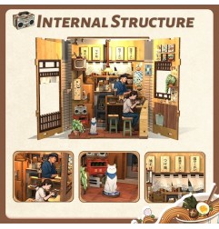 Other - Miniature House Model Kit Oishii Kyoto 22 x 13 cm