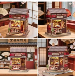 CuteBee - Maquette Miniature House Tsukino Eogi-dou 19 x 14 cm