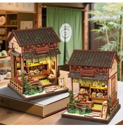 CuteBee - Maquette Miniature House Kanmi-dokoro Kurihara 19 x 15 cm