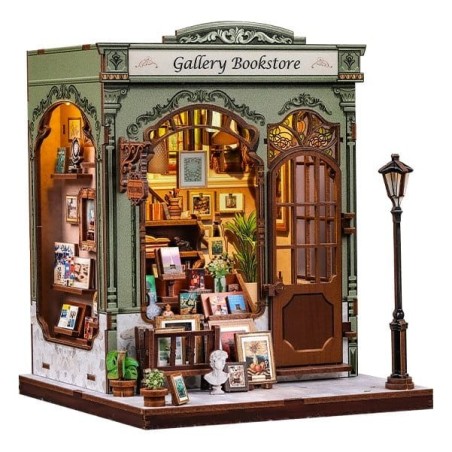 Other - Miniature House Model Kit Gallery Bookstore 20 x 16 cm