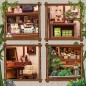 CuteBee - Maquette Miniature House Kanmi-dokoro Kurihara 19 x 15 cm