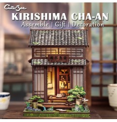 CuteBee - Maquette Miniature House Kirishima Cha-an 19 x 14 cm