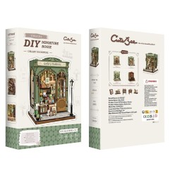 Other - Miniature House Model Kit Gallery Bookstore 20 x 16 cm