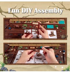 CuteBee - Maquette Miniature House Kirishima Cha-an 19 x 14 cm