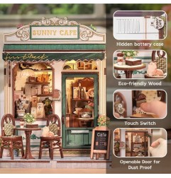 Other - Miniature House Model Kit Sunny Cafe 20 x 16 cm