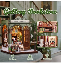 Other - Miniature House Model Kit Gallery Bookstore 20 x 16 cm