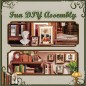 Other - Miniature House Model Kit Gallery Bookstore 20 x 16 cm
