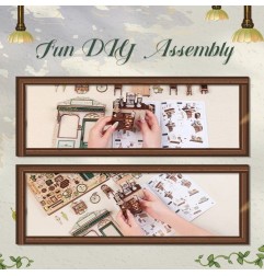 Other - Miniature House Model Kit Sunny Cafe 20 x 16 cm