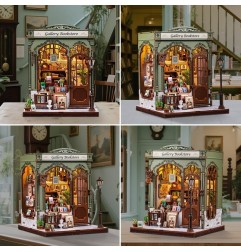 Other - Miniature House Model Kit Gallery Bookstore 20 x 16 cm