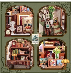 Other - Miniature House Model Kit Gallery Bookstore 20 x 16 cm