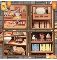 CuteBee - Maquette Miniature House Morita-Ya 21 x 16 cm