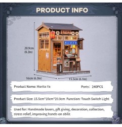 Other - Miniature House Model Kit Morita-Ya 21 x 16 cm