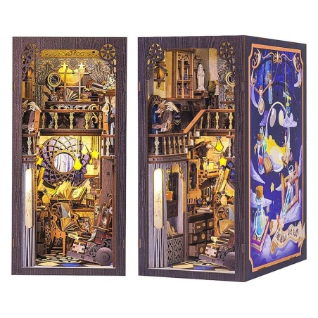 CuteBee - Maquette Book Nook Nebula Common Room 23 x 11 cm