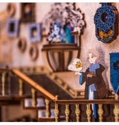 CuteBee - Maquette Book Nook Nebula Common Room 23 x 11 cm