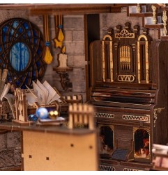 CuteBee - Maquette Book Nook Nebula Common Room 23 x 11 cm