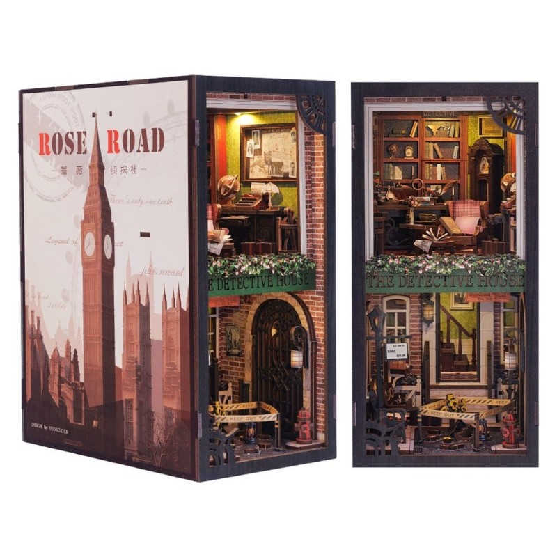 Other - Book Nook Rose Detective Agency 23 x 11 cm Other - Book Nook Rose Detective Agency 23 x 11 cm