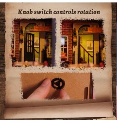 Other - Book Nook Rose Detective Agency 23 x 11 cm