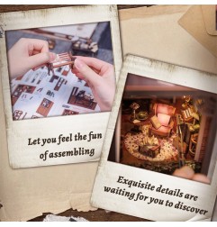 Other - Book Nook Rose Detective Agency 23 x 11 cm