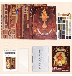 Other - Book Nook Flame Common Room 23 x 11 cm