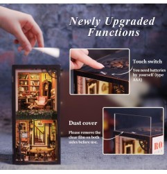 CuteBee - Maquette Book Nook Rose Detective Agency 23 x 11 cm