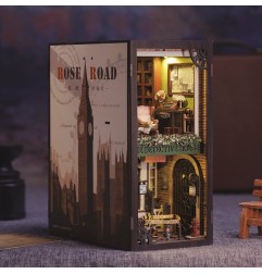 CuteBee - Maquette Book Nook Rose Detective Agency 23 x 11 cm