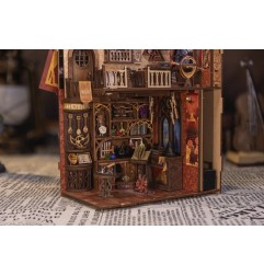 CuteBee - Maquette Book Nook Flame Common Room 23 x 11 cm