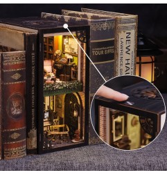 CuteBee - Maquette Book Nook Rose Detective Agency 23 x 11 cm