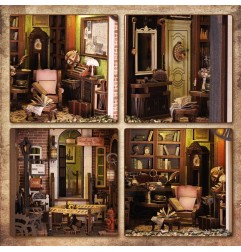 Other - Book Nook Rose Detective Agency 23 x 11 cm