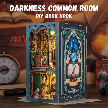 CuteBee - Maquette Book Nook Darkness Common Room 23 x 11 cm