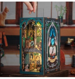 CuteBee - Maquette Book Nook Darkness Common Room 23 x 11 cm