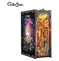 CuteBee - Maquette Book Nook The Grace of Forest 22 x 8 cm