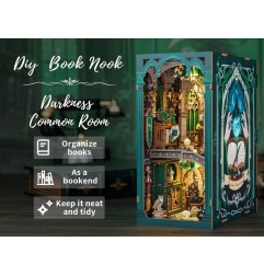 CuteBee - Maquette Book Nook Darkness Common Room 23 x 11 cm