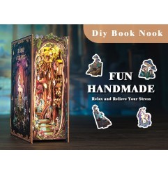 CuteBee - Maquette Book Nook The Grace of Forest 22 x 8 cm