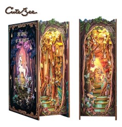 CuteBee - Maquette Book Nook The Grace of Forest 22 x 8 cm