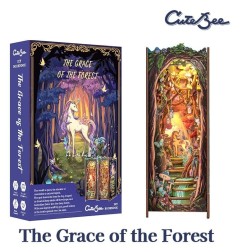CuteBee - Maquette Book Nook The Grace of Forest 22 x 8 cm