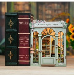 CuteBee - Maquette Miniature House Champs-Élysées Florist 18 x 16 cm