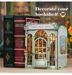 CuteBee - Maquette Miniature House Champs-Élysées Florist 18 x 16 cm