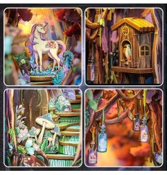 CuteBee - Maquette Book Nook The Grace of Forest 22 x 8 cm
