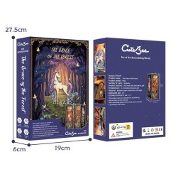 CuteBee - Maquette Book Nook The Grace of Forest 22 x 8 cm